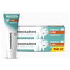 Mentadent Professional Dentifricio Protect+ Carie, Remineralizza e Protegge i Denti dalla Carie, Rinforza lo Smalto, con Minerali Bio-compatibili e con Fluoro, Formato 2x75 ml