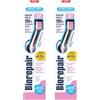 Biorepair, Spazzolino Gengive con Setole Super Soft, Antibatterico con Piliscilingua, Inibisce la Crescita Batterica Fino al 90% (Confezione da 2)