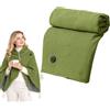 KEAGAN Coperta riscaldata portatile, coperta elettrica indossabile USB | Coperta riscaldata, 150 x 80 cm, 3 impostazioni di calore, 35-55 °C, riscaldamento rapido, alimentazione USB