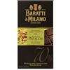Baratti & Milano - Fondente 70% con granella di pistacchi - 75g