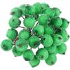 Maimeili 400 Bacche di Agrifoglio Artificiali Naturali Brinate su 200 Steli Metallici per Decorazioni Alberi di Natale Creazioni di Ghirlande Bomboniere Nuziali Riempimento Vasi per Casa E Bagno