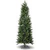Magie di Natale Albero di Natale slim Cernera in PE Effetto Real Touch + PVC di Altissima qualità 210 cm