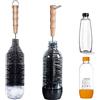 LiangMai Spazzola per bottiglie compatibile con bottiglie SodaStream da 1 l, bottiglie Crystal PET e Duo, bottiglia KST e bottiglia di vetro da 1 l, spazzola per bicchieri