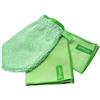 Jemako - Set di 3 panni per la pulizia delle finestre, 45 x 60 cm, 40 x 45 cm Sinland - Rete per bucato a maglia fine