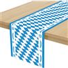 Wishstar Runner da Tavola, 90 x 300cm Stile Boho Runner per Formaggio, Garza Runner da Tavolo, Colore 1-4