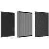 Zealing Filtro di ricambio a triplo strato composito per purificatore d'aria Zigma Aerio-300/360 H13, per una qualità dell'aria ottimale, filtro HEPA con filtro sostituibile