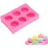 Beufee Stampi per amaretti in Silicone, stampini in Silicone per Macaron 3D Carini Stampi per Sapone in Silicone per Torte Fondente