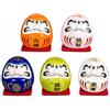 Syglawnd Bambola Daruma, statuetta da scrivania giapponese, gingillo giapponese in ceramica artigianale per decorazioni da scrivania, stile-1, Daruma