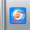 Gattablu Set di 10 calamite magneti Primo Compleanno, 1 anno, personalizzate con nome e foto del bimbo! Bomboniera festa bambino!