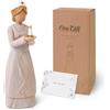 Lnrkai Regali per infermiere per donne, laureati RN praticanti regali per studenti delle scuole infermieristiche, statuette in resina dipinte a mano per infermieri decorazione per la settimana di
