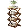 Generic Scarpiera Legno, Scarpiera Pieghevole, Scarpiera salvaspazio Slim Ingresso, Scaffale per Scarpe, Mobile Portaoggetti, Stoccaggio Verticale Stretta per Ingresso, Bagno, Soggiorno e Corridoio