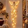 Generic Lampada da parete Angelo della Benedizione con stelle luminose a cascata (1PC)