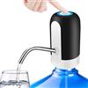 Ichigo Ichie Dispenser di acqua elettrico, pompa automatica per caraffe, distributore d'acqua ricaricabile tramite USB con batteria da 1200 mAh, compatibile con bottiglie da 5 l, 8 l, 10 l, 20 l, con adattatore