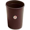 Stefanplast Pattumiere & Co Gettacarte, Plastica, Grigio/Marrone, 28x28x30 cm