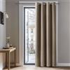 Deconovo Tenda Oscurante da Interno, 140x240 cm, 1 Pannello, Cachi | Tenda Termica Isolante Freddo e Caldo, Attenuano i Rumori, Moderne ed Eleganti con Occhielli, per Camera e Soggiorno