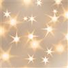 Blulu Pellicola Effetto Luce Effetto Stella, 18 Pezzi, Esagono | 30 x 20 cm, 3D Finestra PVC Ologramma Pellicola, Artigianato per Lanterne Natalizie Decorazioni Avvento Fai da te