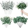 EnixwH 30 Pezzi Eucalipto Piante Finte da Interno, Eucalipto Artificiale | Fiori Finti per Decorazioni, Pianta Artificiale da Interno per Decorazioni Interni Vaso Balcone Matrimoni Casa Festa
