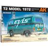 AK INTERACTIVE Modellino VW T2 1972 1/35 AK INTERACTIVE 35025,170 + Pezzi,Furgone Tôlé ,Porte