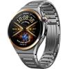 HUAWEI WATCH 6 Pro 46mm Smartwatch, eSIM, NFC, GPS, iOS, Space Edition | Lega di titanio, Ceramica Nanotecnologica, Monitoraggio della Salute con X-TAP, 3.500 nit, Modalità Sportive Avanzate,