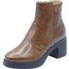 Nero Giardini I411292D Manolete Cuoio Tronchetto con Tacco Alto per Donna in Pelle con Lampo (Taglia 36)