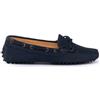 RAF Mocassini Laccetti Donna in camoscio - Blu