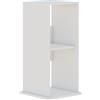 AQPET CABINET 40 Supporto per acquario in legno a libreria 40x40x95 h, Bianco