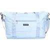 HULIXE Borsa 3 in 1 Hulixe 40x30x20 cm Espandibile 41L, Zaino/Borsa/Borsone, Bagaglio a Mano Aereo Ryanair EasyJet, Nylon Impermeabile, Borsa Palestra Leggera Multifunzione da 24-37 litri Azzurro