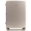 GUESS carrello Latona 28 In 8-Wheeler Exp Bone Logo avorio