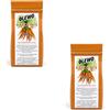 OLEWO Pellet di carote | Confezione Doppia | 2 x 200 g | Alimento singolo per cani, roditori, gatti e uccelli | Per soddisfare le esigenze nutrizionali | Difesa immunitaria naturale