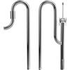FZONE Tubi in acciaio inox Lily Pipes, Skimmer Set per tubi da 1/2 (12 | Tubi di afflusso e deflusso con spinnatrice e asta regolabile, ideale per acquari con piante.