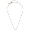 Purelei Collana con ciondolo a forma di angelo - Collana impermeabile in acciaio inox con simbolo fine, regolabile da 45 a 50 cm, disponibile in oro, argento o oro rosa
