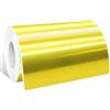 Yeachlaing Etichette termiche adesive dorate, 5 x 10 cm, impermeabili, per stampante regalo, autoadesive, con nome, prezzo, fai da te, 250 pezzi, oro