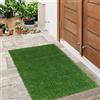 famibay Zerbino con erba artificiale, per esterni, cattura lo sporco, antiscivolo, Astro Turf, tappeto erboso finto, tappeto in erba sintetica, per ingresso, balcone, patio, giardino