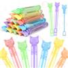 SULOLI 24 Pezzi Bolle di Sapone Colori,Mini Bolle di Sapone con Gatto | Giocattolo per Bambini,Regalo per Fine Festa Compleanno