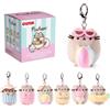 GUND Pusheen Tropical Vacation - Peluche a sorpresa da 7,6 cm (UNbox 1 di 8 | Blind Bag Mystery Unboxing ispira divertenti avventure di gioco di ruolo in spiaggia; include un portachiavi da 8,9 cm
