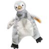 Steiff Peluche Doudou Pinguino Lio, dolce animale di stoffa per bambini e neonati da 0 mesi, Friends, pupazzo di 26 cm, grigio chiaro, 242823