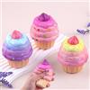 Anboor 3 pezzi Squishies giocattoli per bambini torta lenta rising finto cupcake schiuma cibo Squishys Jumbo Stress giocattolo dolce