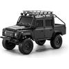 ARRIS 1/18 Scala RC Rock Crawler, MN-111C Land Rover RC Fuoristrada Camion Nero