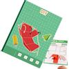 Générique Kit di apprendimento della geometria interattiva - Pull Perizoma 3D Libro | Strumento didattico | Design Pratici di Design Sostenibile, apprendimento creativo progettato con funti