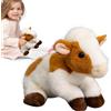 Generico Peluche Pupazzo Di Bue Creatura Del Fienile Giocattolo Di Peluche Animale | Bambola Imbottita Coccoloso Per Ogni Età, Adulti, Bambini, Ragazzi E Ragazze, Regalo Per Feste, San E Occasioni
