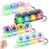 Hlayshing 4 Pezzi Tastiera Fidget Toy,Tastiera Giocattolo Con 4 Pulsanti Luminosi