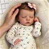 Zero pam Bambole Reborn Baby in vinile Full Body Girl, Bambola realistica da 45 cm, Bambola realistica per neonati, Bambola rinata di vita reale, Bambole realistiche per regali per ragazze