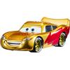 Hot Wheels Mattel Disney Pixar Cars, Saetta McQueen, 20° anniversario, modellino giocattolo per bambini, gioco da collezione, oro, film film - JMJ86 DXV29