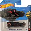 Hot Wheels Batmobile The Dark Knight, Batman 2/5, JJL13, Short Card, nero, Mattel 2026 (51/250), scala 1:64, modello fantasia
