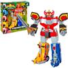 Bizak Power Rangers Ultimate Megazord elettronico, Figura articolata con luci, Suoni e 15 Frasi, Include megaspada, Giocattolo Ufficiale Power Rangers +4 Anni (62518691)