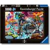 Ravensburger - Puzzle 1000 Pezzi Cyborg DC Comics, Puzzle Adulti 70x50cm | Puzzle Cyborg DC Comics da 1000 pezzi, 70x50 cm, per adulti 14+, ideale come idea regalo originale per fan di DC Comics.