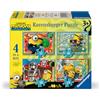 Ravensburger - Minions 3: Puzzle 4 in a box | Puzzle Bambini 3 Anni | Regalo Bambini 3 Anni | 12-16-20-24 Pezzi | Dimensione 19x14cm | Giochi 3 Anni