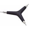 BBB Cycling - Set di attrezzi portatili di 3 chiavi esagonali per biciclette, chiavi a brugola 3 in 1. Misure 2/2,5/3 mm - Modello ThreeStar BTL-28