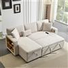 Idemon Forma a L con funzione letto, cassapanca letto e ripiano integrato, bianco (bianco)