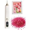 Generico Electric Gem Painting Pen - Portable Cordless Ergonomic Low Noise Pencil, B | Gem Bead Art Vacuum Painting Pen StElectric Gem Painting Pen Portudio Classroom School Cafe Road Trip DIY Projects Women Men